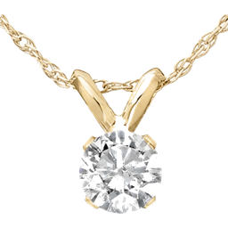 Diamond Solitaire Pendant