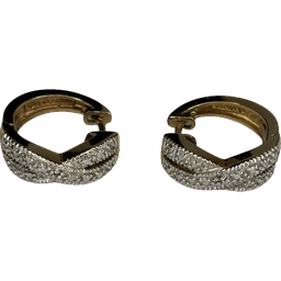 Gold Vermeil Huggie Earrings